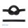 Frânghie negru 10 mm