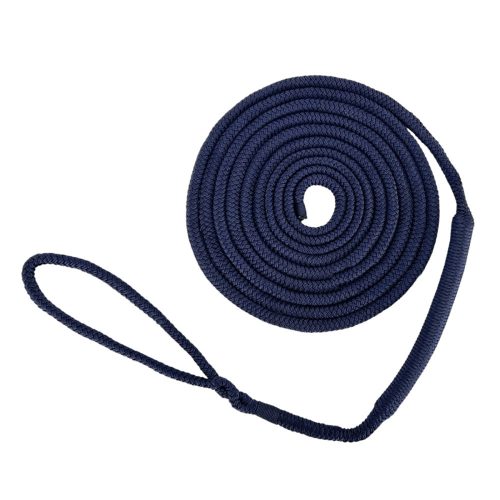 Frânghie de acostare din cauciuc Albastru închis 12 mm 7 m