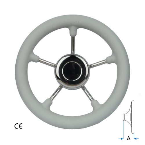 Timonă cu 5 spițe Gri Ø 280 mm