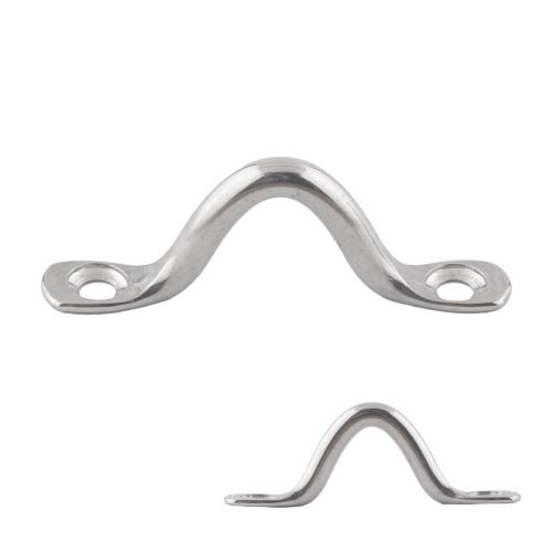 Ghidaj frânghie - ochi suspendare inox 40 mm