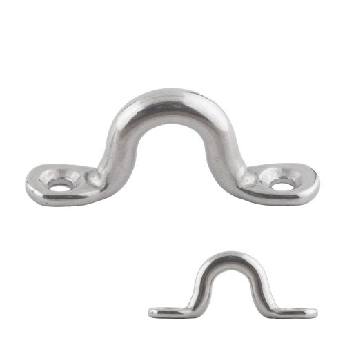 Ghidaj frânghie - ochi suspendare inox 63 mm