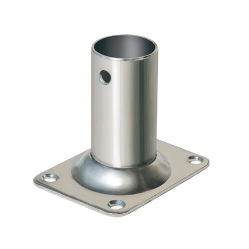 Bază balustradă dreptunghi 90° Ø 25 mm