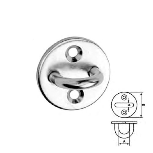 Placă de fixare rotund 6 mm
