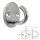 Umeraș cu bază rotund inox 8mm