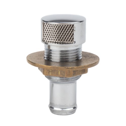 Aerisire rezervor cromat 20 mm drept