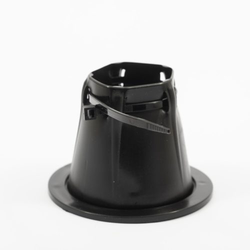 Manșon de cablu reglabil  negru 105–118 mm