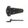 Balama plastic negru 100×60 mm