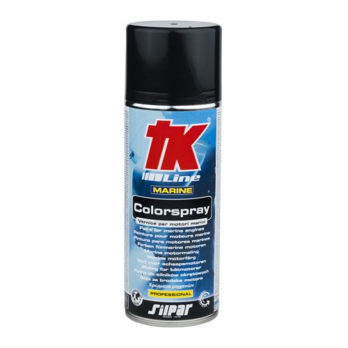 TK vopsea spray reparații pentru SUZUKI Negru Metalic