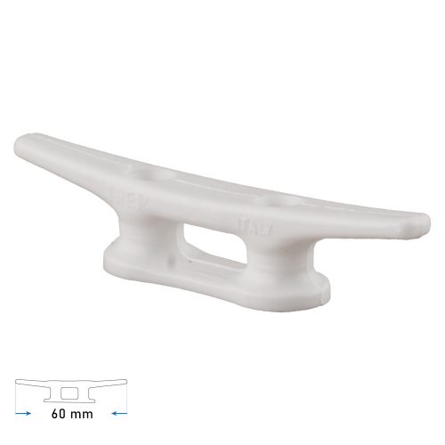 Tachete alb plastic 60 mm