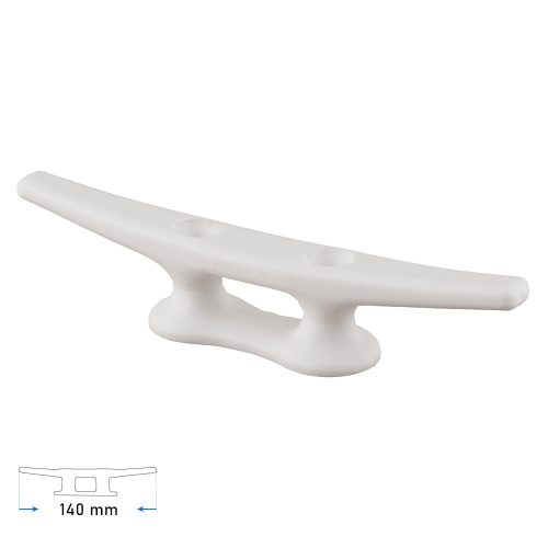 Tachete alb plastic 140 mm
