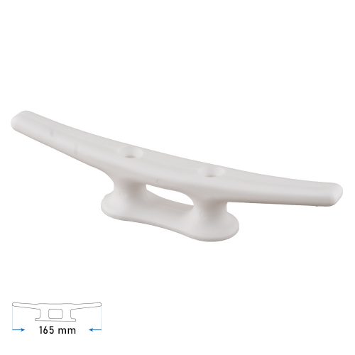 Tachete alb plastic 165 mm