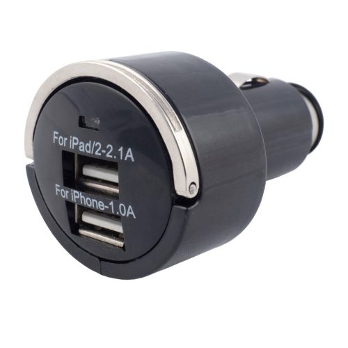 Convertor USB în priză brichetă Negru