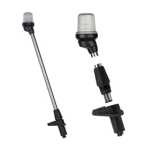 Stâlp luminos  detașabil 54 cm negru