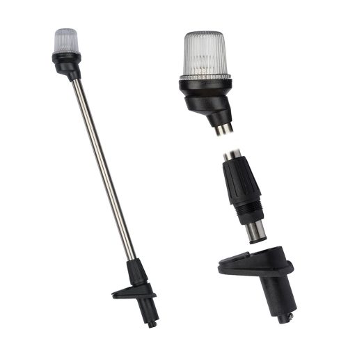 Stâlp luminos detașabil 105 cm negru