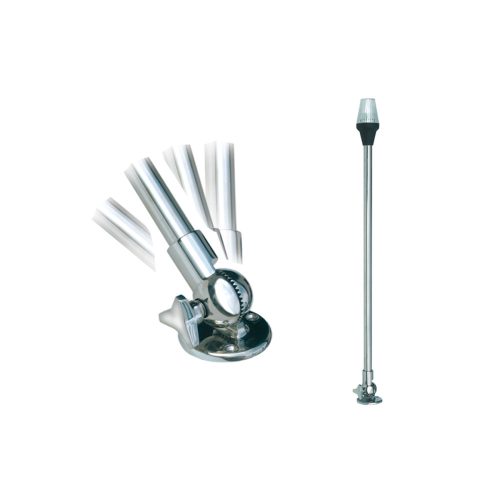 Stâlp luminos  înclinabil  65 cm inox