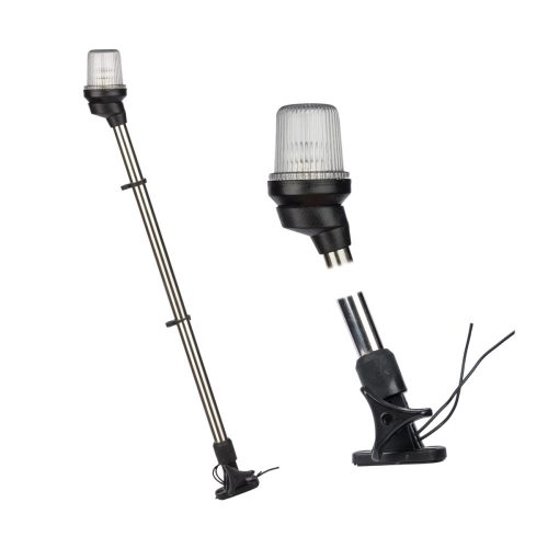 Stâlp luminos  înclinabil  64 cm negru