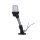 Stâlp luminos  înclinabil 23 cm negru