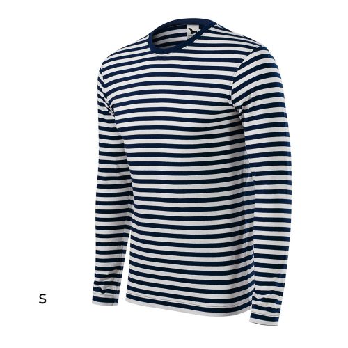 Tricou cu mânecă lungă cu dungi unisex – Malfini Sailor – S