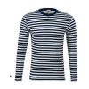 Tricou cu mânecă lungă cu dungi unisex – Malfini Sailor – S