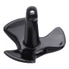 Ancoră cu trei cârlige 6,3 kg cu acoperire PVC negru