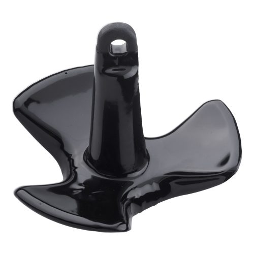 Ancoră cu trei cârlige 6,3 kg cu acoperire PVC negru