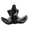 Ancoră cu trei cârlige 9 kg cu acoperire PVC negru